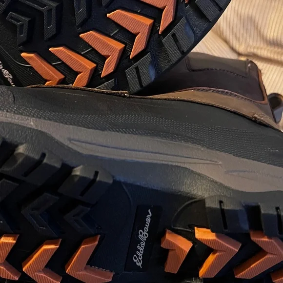 Eddie Bauer Men’s Pull on Timber Snowfoil Boots 9M - Picture 8 of 12